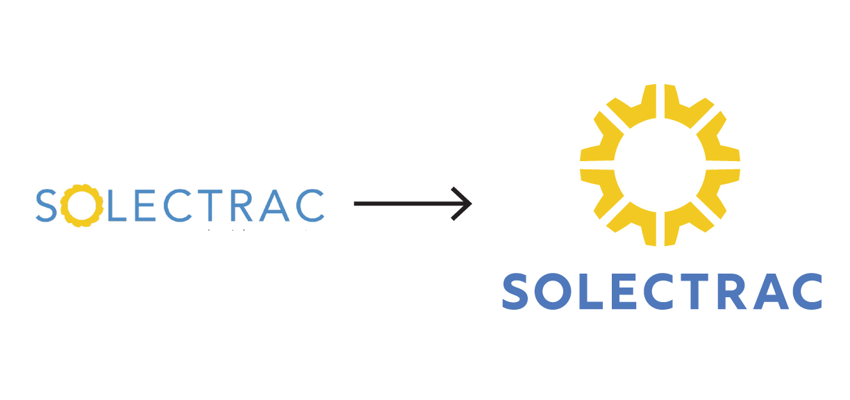 Solectrac Logo Old New