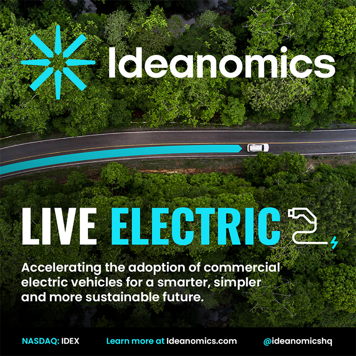 Ideanomics Electric Vehicles and Electric Vehicle Charging, Branding, Logo Design, Creative Director, Art Direction, Graphic Design